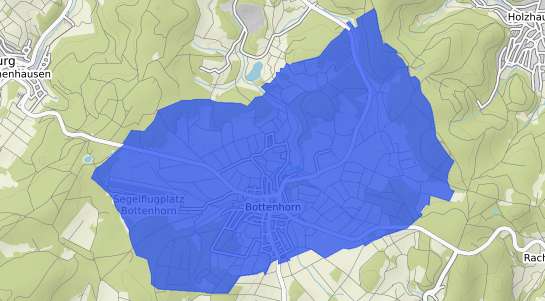 Bodenrichtwertkarte Bad Endbach Bottenhorn